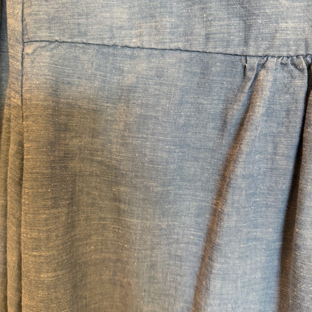 Sezane Chlo Blue Ruffled Blouse - Picture 5 of 7